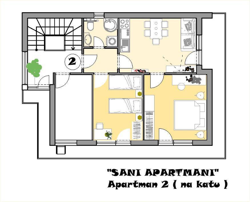 Sani Apartments Začretje Extérieur photo